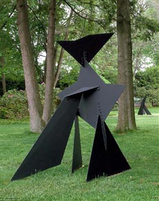 Alexander Calder's Ploygons On Triangles