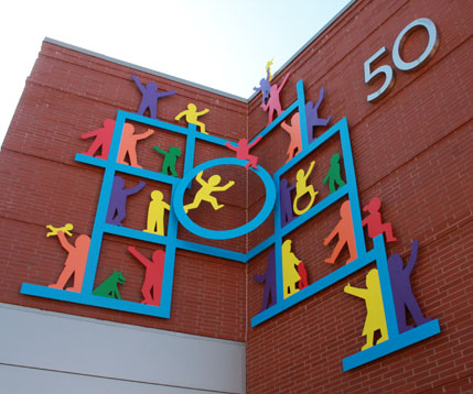 Wall Sculpture for Baystate Children's Hospital