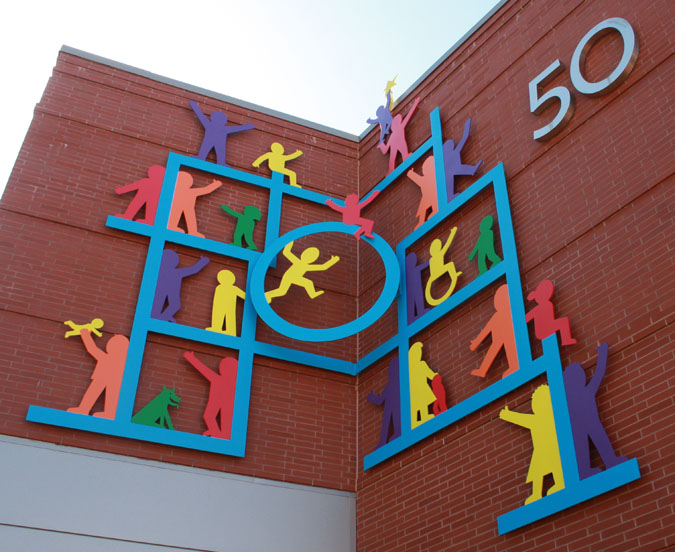 Baystate Children's Hospital Wall Sculpture