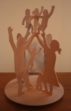 wood maquette