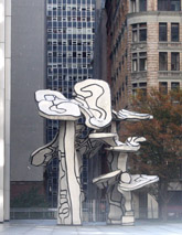 Jean Dubuffet's Group of Four Trees