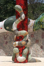 Base of Bird on a Square Totem