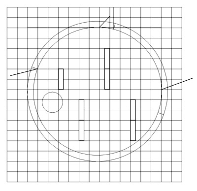 Lobby Ceiling Grid study