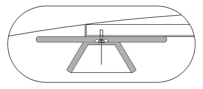 Mosaic element -bowl design in section